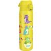 Ion8 Borraccia Inox Leggero, 600ml, Non Isolato, a Prova di Perdite, Facile da Aprire, Serratura Sicura, Lavabile in Lavastoviglie, Adatta a Portabicchieri, Draghi
