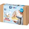 STAEDTLER FIMO air 81 Set Basic - 500 g, a essiccazione all'aria | Con scatola di colori, attrezzi e istruzioni - modellabile immediatamente, per arte e hobby - Codice articolo 81 SET 01