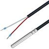 iOVEO 035HP01201 - PT100 - Sonda di temperatura con cavo in PVC 105°C, sensore di temperatura, sensore di memoria, sonda e riscaldamento, 1 metro