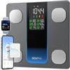 RENPHO Bilancia Intelligente, Grande Display LED, Bluetooth, 226 kg | Bilancia digitale per il grasso corporeo del bagno per muscoli BMI, bilancia ad alta precisione per composizione,Elis 2XL