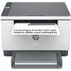 HP LaserJet M234dw 6GW99F, Stampante Multifunzione A4, Stampa Fronte e Retro Automatica in Bianco e Nero, 29 ppm, USB, Wi-Fi, Ethernet, Smart, No Fax, No ADF, Schermo LCD a icone, Grigia