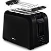 Tefal Vita, Tostapane 2 Fette Con Scaldapanini, Extra Lift, 7 Livelli Di Doratura, Nero, TT1A2810