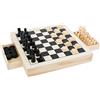 Small Foot by Legler Set da giochi Scacchi, dama e mulino, Multicolore