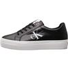 Calvin Klein Donna Sneakers Vulcanizzate Vulc Flatform Laceup Low Lth Zeppa
