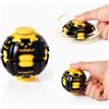 AEYAKA Helix Core Ball, Gioco Anti-Stress Rotante Ufficio - Halloween L1 | Palla rotante anti-stress. Compatta 5,8cm per tasca/scrivania. Silenziosa per concentrazione, ufficio e scuola.