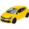 Generic Welly - Modellino di auto compatibile con Renault Clio IV 5 porte tipo X98 dal 2012, giallo, circa 1/34-1/39, in metallo