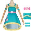 YOGLY Bambina Cosplay Fluttershy‌ Costume per Halloween Festa Abito da Sera