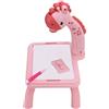 RiToEasysports Tavolo Proiettore da Disegno per Bambini, Lavagna (Piccola | Materiale Plastico Sicuro per Bambini, Età 3+, Coordinazione Mano Occhio, Pensiero Logico, Facile Installazione della