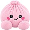 Generico Peluche Gigante Dumpling, Simpatico Cuscino Imbottito di Baozi, Decor Casa | 𝐒𝐪𝐮𝐢𝐬𝐡𝐲 Dumpling Giocattolo Antistress, Cuscino Peluche Morbido e Elastico, Giocattolo Fidget per Adulti