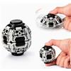 AEYAKA Helix Core Ball, Gioco Anti-Stress Rotante Ufficio - Halloween L2 | Palla rotante anti-stress. Compatta 5,8cm per tasca/scrivania. Silenziosa per concentrazione, ufficio e scuola.