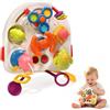 GoldOars Busy Board Montessori 2 3 Anni Giochi Bambini | Giochi Educativi Regalo Bimbo 10-in-1 Combinazione di Movimenti e Suoni