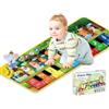 UBBOY Tappetino Musicale per Bambini con10 Animal,Tappeto Musicale,Tappetino per Pianoforte, Giocattolo Musicale per Bambini