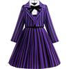 AYIMEIS Bambina Enid Sinclair Cosplay Costume mercoledì 2 Nevermore Academy Cosplay Enid Sinclair Uniforme Scolastica Natale Halloween Carnevale Party Stage Performance Costume Ragazza 110-160