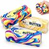 ZccwanSral 3 Pezzi Butter Squishy, Squishy Formaggio e Burro, Giocattolo da Spremere di Burro Giocattoli Schiacciare Antistress Squishies Squeeze per Adulti, Ufficio e Casa