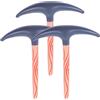 AZIDWERYQ Giocattoli Gonfiabili, Piccone Gonfiabile da 3 Pezzi, Ascia Giocattolo in PVC Impermeabile da 22 Pollici, Ascia di Prop Portatile per Bambini Giochi di Ruolo Decorazione Giochi da Piscina