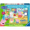 Ravensburger - Puzzle 24 Pezzi Giant: Peppa Pig, Puzzle Bambini 3 Anni, 70 x 50 Cm, Regalo Bambina 3 Anni E Bambino