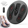 Orealla Medic Stimolatore di Circolazione EMS, Massaggiatore Plantare e Gambe TENS | Con luce rossa 660+850nm e 4 elettrodi TENS. In ABS di alta qualità, ideale per il relax di gambe e piedi a casa e in ufficio