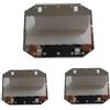DBXGBST 3 pezzi di ricambio per rasoio, compatibile con Panasonic ES9943 ES3832 ES3833 ES3042 ES3750 ES3830 ES3801 ES3800, retine per testine rasatura