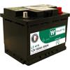 W-Parts BATTERIA AUTO 60 Ah AFB - 600A | Start & Stop | 242 x 175 x 190 | 60Ah | EFB