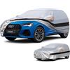 Holthly Telo Copriauto SUV a 10 strati per Audi Q3/SQ3/RS Q3 | Copertura auto 100% impermeabile per esterno,protezione UV,antivento,antipolvere e antineve.Non protegge dalla grandine.