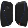 kwmobile Custodia Coprichiave Compatibile con BMW 4 Tasti X7 X1 U11 iX iX1 Serie 7 G07 i7 Cover - Copri Telecomando Chiave Auto - Copri Chiavi Macchina nero / blu