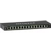 NETGEAR Switch PoE 16 Porte, Switch Ethernet Gigabit Gestito GS316EP | 15 x PoE+ Porte @ 180W, 1 x 1Gb SFP, Desktop/Parete