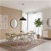 Dmora Iquitos - Sedia Pieghevole 6 Sedie, Imbottito:, Beige