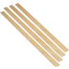 NUVOLA SCEGLI DI DORMIRE BENE NUVOLA - Kit 4 Doghe Letto Una Piazza e Mezza Piatte per Rete Una Piazza e Mezza L120cm, Doga Ricambio per Rete Atena con Traverso 120x190cm e 120x200cm - Lunghezza 119, Larghezza 6,4, Spessore 0,8cm
