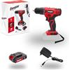Energizer Trapano avvitatore senza fili 20 V, 30 Nm, 25 + 1 impostazioni di coppia, 2 velocità, LED, batteria 2,0 Ah e caricabatterie inclusi, per fai da te, rosso