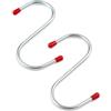 VIRSUS 20 Ganci in metallo a forma di S, Ganci Attaccapanni, multifunzione, gruccia a S resistente ideali per utensili da cucina, casa, ufficio, vestiti, indumenti, garage - C