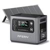 AFERIY 2800W Power Station Con Pannello Solare 400W Centrale Elettrica Portatile Espandibile 10240Wh Generatore 2048Wh LiFePO4 Ricarica Rapida 13 Uscite Per Casa Viaggi Campeggio