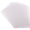 Ideen mit Herz 10 fogli di carta trasparente | Formato DIN A4 | Bianco | Qualità premium | Grammatura stabile di 170 g/m² | Ideali per artigianato | creazione di biglietti, menu, fai da te, ecc.