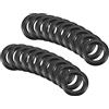 QUARKZMAN Nitrile Gomma O-Ring 7mm x 4mm x 1,5mm Guarnizioni di Tenuta Anelli Rubinetti Rotondo Guarnizione Rondella per Rubinetto Idraulica Riparazione Sigillatura Connessione, 20 Pezzi