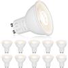 Dehobo Lampadine LED GU10,Lampadina GU10 LED, Lampadine GU10 LED 4000k 10pz | Lampada Luce Naturale 480 Lumen,Lampadine GU10 LED Equivalente a 60 W per GU10 Faretti LED Soffitto,Luci LED Non Dimmerabile