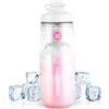 ROCKBROS Borraccia Termica Fredda Bici 620 ml Borracce Bici Senza BPA | con Copertura Antipolvere, Inodore e Prova di Perdite, Rimovibile e Lavabile, Bottiglia Acqua Sportiva Bicicletta