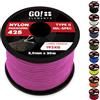 GO!elements Paracord Corda in Nylon antistrappo - 3mm Paracord 425 Tipo II Linee Come Corda da Esterno, Corda Multiuso, Corda di Sopravvivenza - Linea in Nylon Max. 192kg