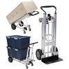 Svelt Carrello Manuale Multiposizione Professionale in Alluminio Leggero | 3 Posizioni, Portata fino a 450 kg, Ruote Antiforatura