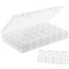 AUAUY Organizzatori di Piccole Perline, 29 Mini Contenitori con Coperchio | Compartment Crafts Storage Box, Scatola di Stoccaggio Degli Accessori, Per Pittura a Diamante