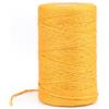G2PLUS 100m Naturale Iuta Spago Giallo,2mm Cordino di Iuta,Corda di Iuta | Spago da Giardinaggio per Bomboniere Corda di Iuta per Giardinaggio,Confezioni Regalo,Piante