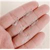 Byour3-150 Ganci Universali per Tende Arricciate - Gancetti PVC Alta Resistenza per Fettucce Nastro Fascia Arricciatenda e Riloghe Bastoni Tendine Arricciate Ganci Proboscide (Trasparente, 150 pz)