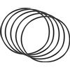 QUARKZMAN Nitrile Gomma O-Ring Rotondo 80mm x 76mm x 2mm, 5 Pz | Guarnizioni di Tenuta, Anelli Rubinetti, Guarnizione Rondella per Rubinetto Idraulica Riparazione Sigillatura Connessione