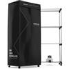 Newlux - Asciugatrice Elettrica Portatile Secadry (1200W) con Luce UV per Disinfettare. Capacità 15Kg, 180min, 4 Livelli. Asciugatrice a Ventilazione ideale come Armadio e Stendibiancheria, Nero