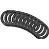 QUARKZMAN Nitrile Gomma O-Ring Rotondo, 19mm x 13mm x 3mm, 10Pz | Guarnizioni di Tenuta, Anelli Rubinetti, Guarnizione Rondella per Rubinetto Idraulica Riparazione Sigillatura Connessione