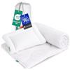 FH FAM' HOME HOME COSINESS FAM HOME Set Piumino e Cuscino per Lettino Bambino 100x135 40x60 Oeko-Tex | Cheeky Fox: set ipoallergenico, morbido e traspirante (166g/m²). Antiacaro, lavabile. Certificato Oeko-Tex Standard 100