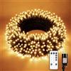 Sanweyter 30M Luci Albero di Natale 300LED Luci Natale Esterno Decorazioni Natalizie con Funzione di Memoria Timer, impermeabile, 8 modalità di illuminazione natalizia