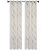 Il Gruppone Passione Casa Tenda Tende Finestra con Occhielli 4 Cm Decorazione a Pannello Soggiorno Moderno Salotto e Camera da Letto Cucina 1 o 2 Pannelli 140 X 290 in 3 Colori - 1Tenda - Beige