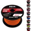 GO!elements Paracord Corda in Nylon antistrappo - 3mm Paracord 425 Tipo II Linee Come Corda da Esterno, Corda Multiuso, Corda di Sopravvivenza - Linea in Nylon Max. 192kg