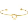 Made by Nami Bracciale a forma di cuore, in argento o oro, in acciaio chirurgico intrecciato, misura regolabile, ipoallergenico, regalo per donne, migliore amica