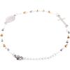 Donipreziosi Bracciale Rosario Classico in Acciaio Resistente Braccialetto Uomo/Donna Unisex Varie Colorazioni Disponibili