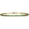 Zavana Bracciale Tennis Donna 2,5 mm con Zirconi, Elegante e Sottile | Moda Donna, Chiusura Moschettone, Regalo Donna